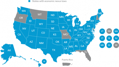 State By State Economic Nexus Thresholds